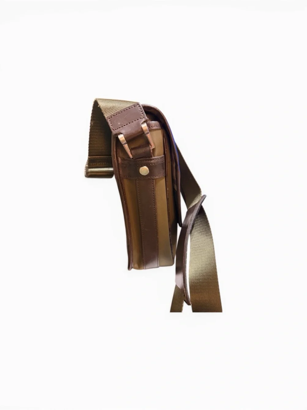 Burberry Olive Messenger Crossbody Bag - Picture 6 of 12